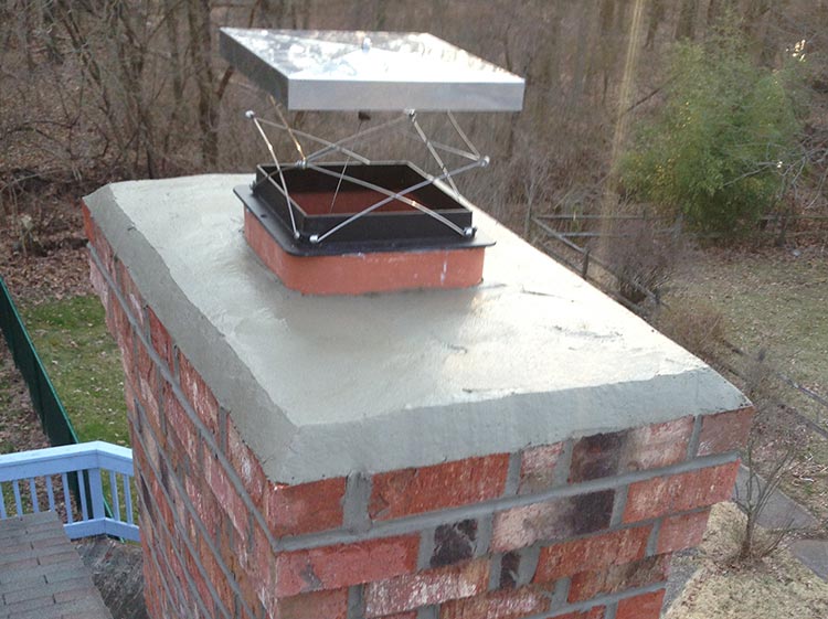 chimney cap repair